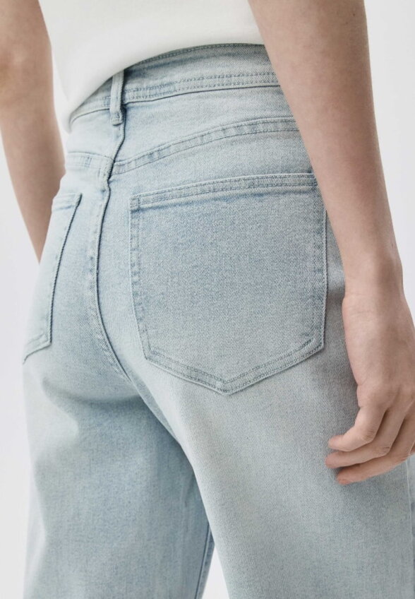 Джинсы WIDE LEG с высокой посадкой