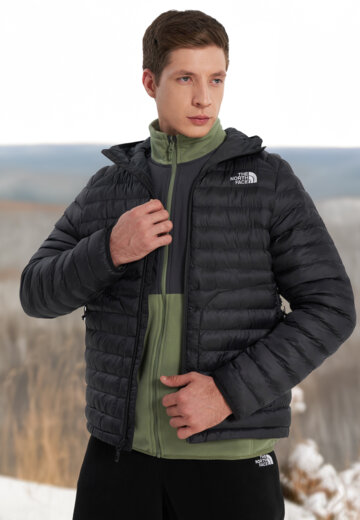 Ультралегкий пуховик мужской The North Face Huila, Черный