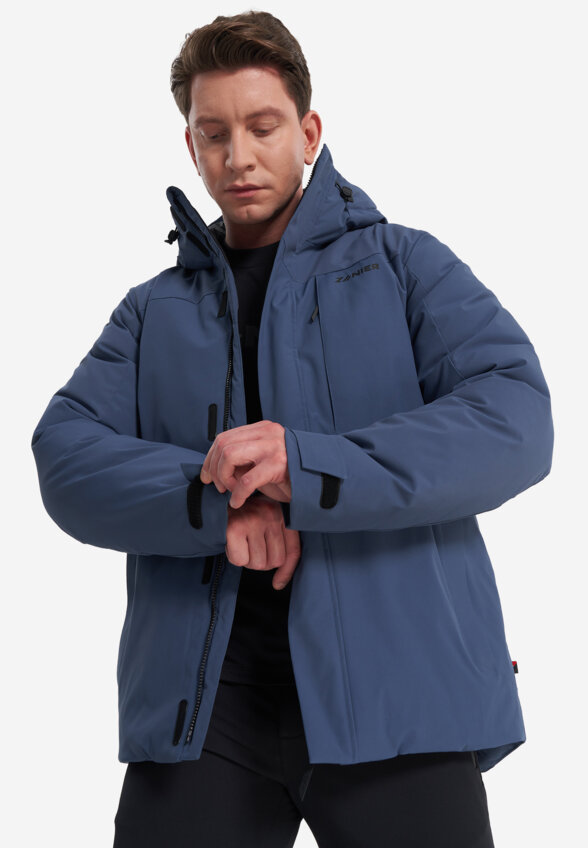 Пуховик мужской Zanier, Синий