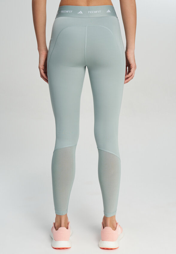 Легинсы женские adidas Techfit, Зеленый