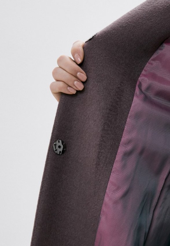 Пальто однобортное Pompa