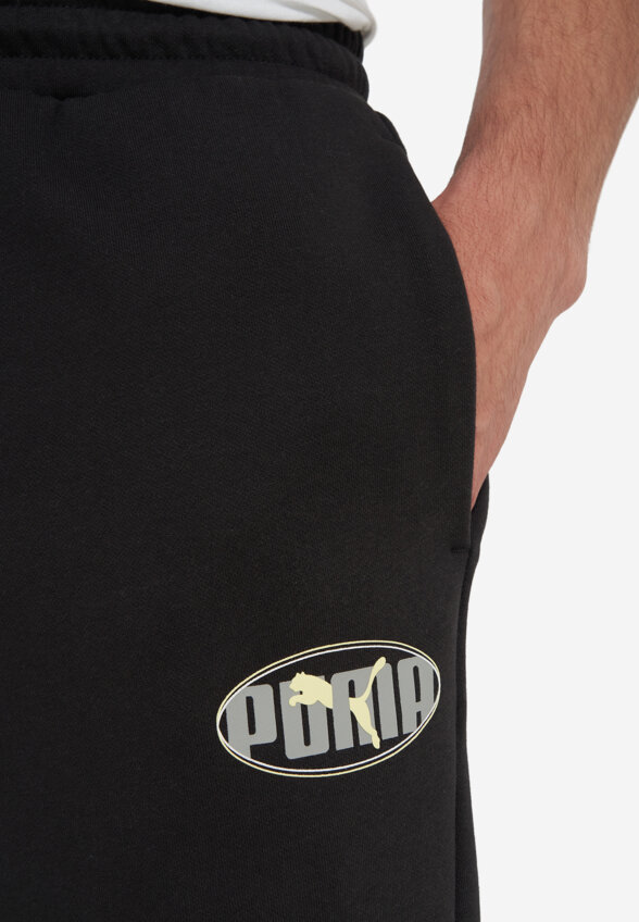 Брюки мужские PUMA Ess Logo Lab Execution, Черный