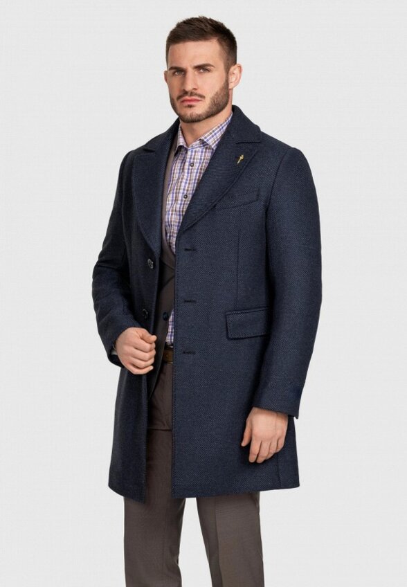 Пальто однобортное Sarto Reale