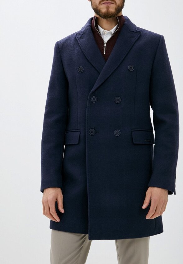 Пальто двубортное Bazioni
