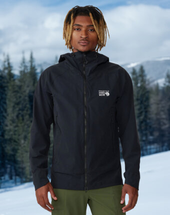 Куртка софтшелл мужская Mountain Hardwear Chockstone Alpine, Черный женщинам