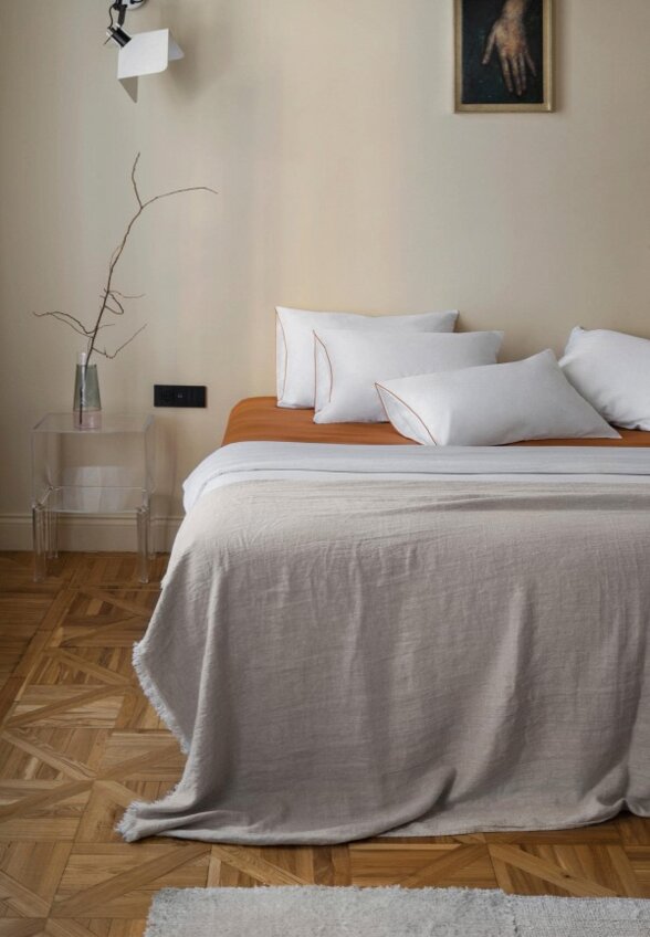 Простыня 2-спальная Tkano