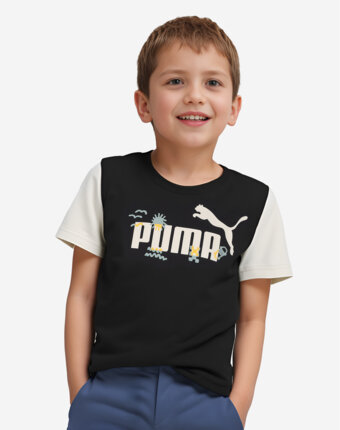 Футболка для мальчиков PUMA Sandy Adventures, Черный женщинам