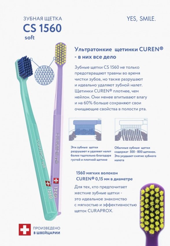 Зубная щетка Curaprox