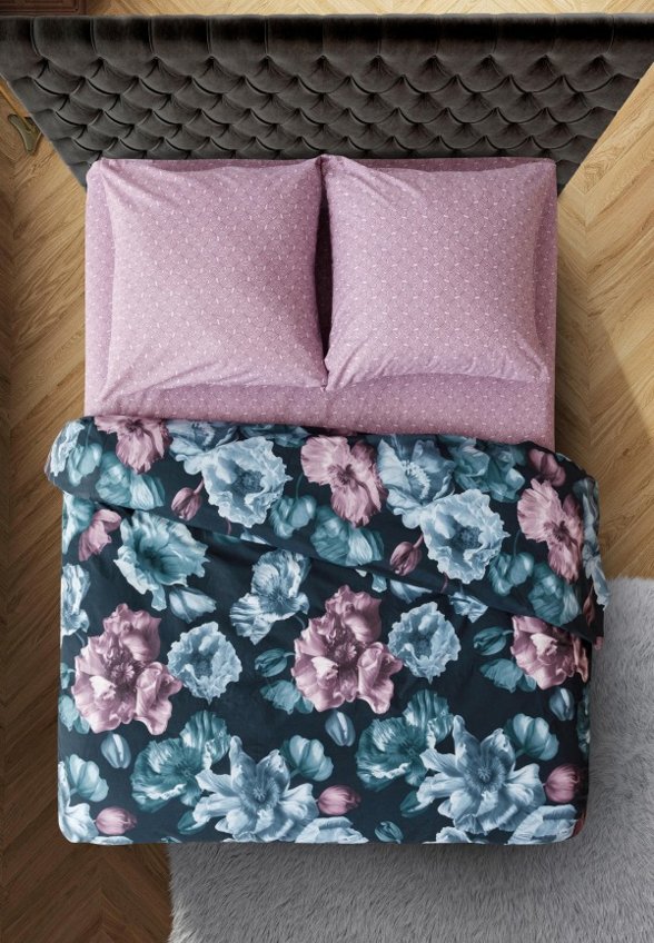 Постельное белье Евро Mia Cara