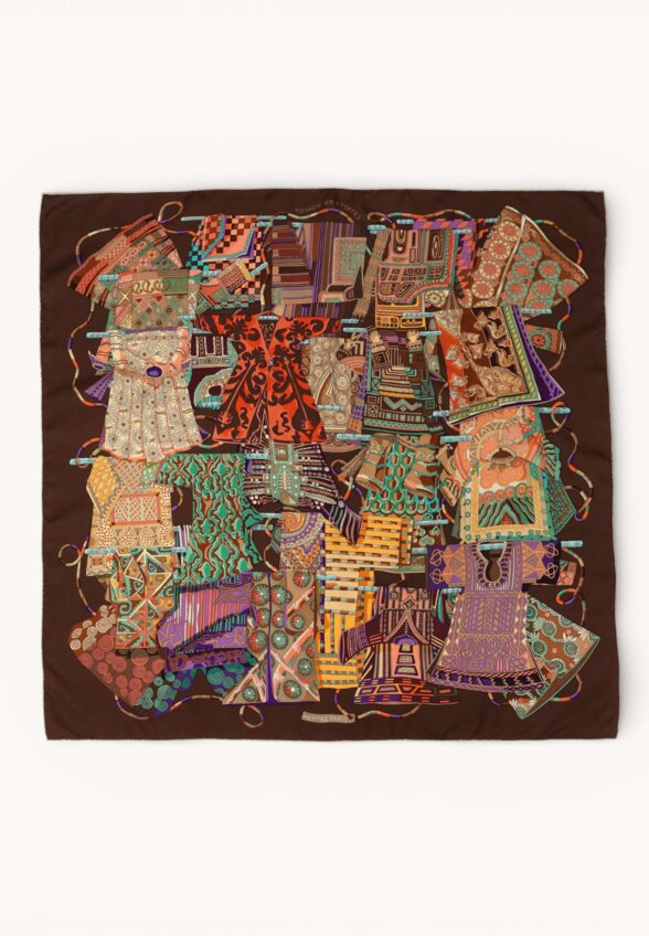 Hermes Silk Scarf