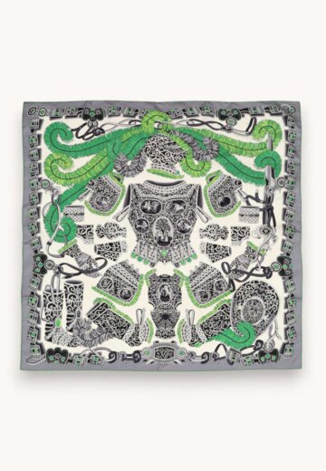 Hermes Silk Scarf