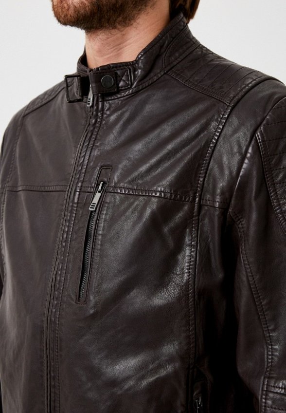 Куртка кожаная Jorg Weber