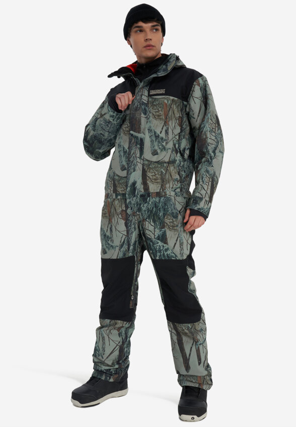 Комбинезон мужской Airblaster Insulated Freedom, Зеленый