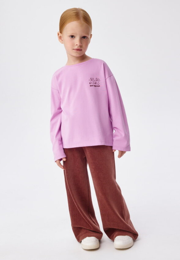 Набор из 2 лонгсливов для девочек