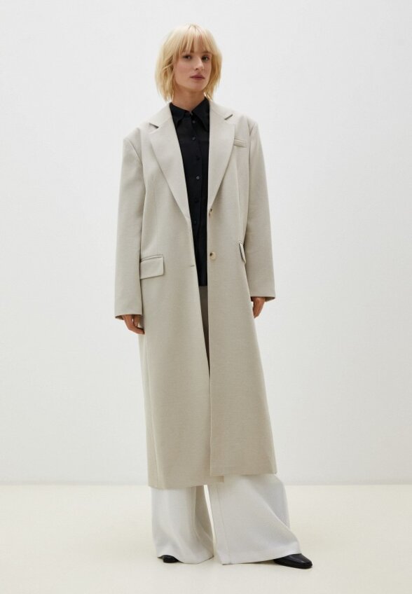 Пальто однобортное Daisyknit