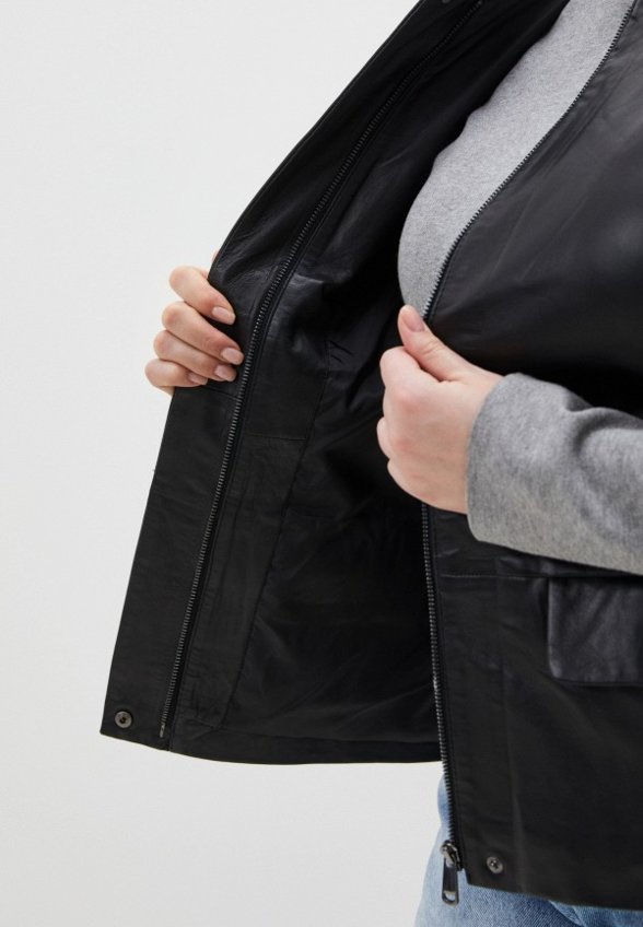 Куртка кожаная Снежная Королева