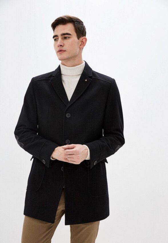 Пальто однобортное Bazioni