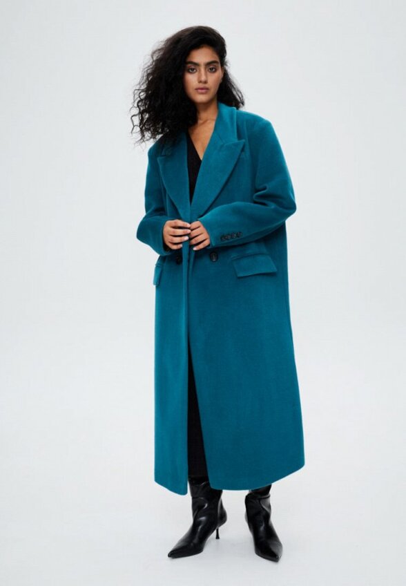 Пальто двубортное SashaOstrov