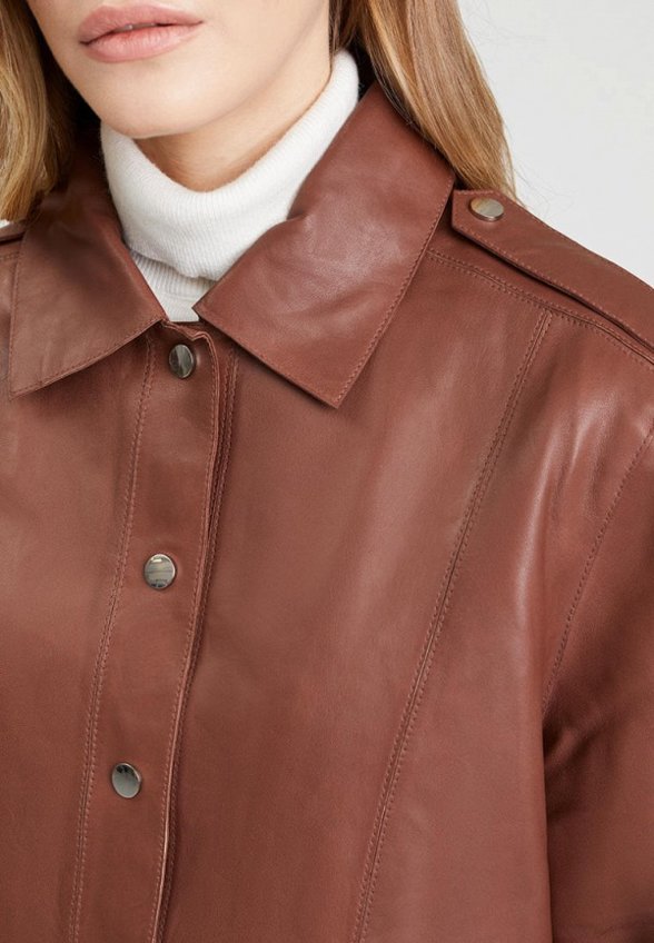 Куртка кожаная To Be Blossom