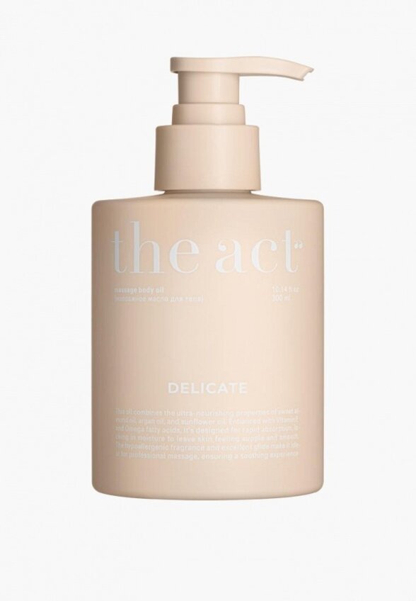 Масло массажное The Act