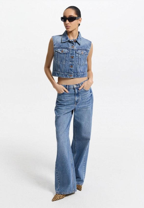 Жилет джинсовый Love Republic