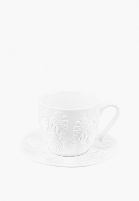 Чашка с блюдцем Elan Gallery