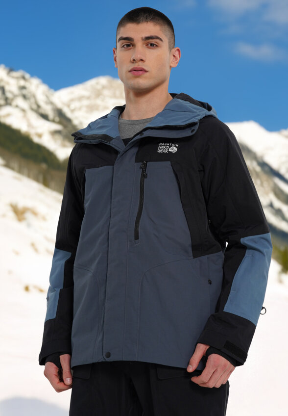 Куртка горнолыжная мужская Mountain Hardwear First Tracks Insulated Jacket, Синий