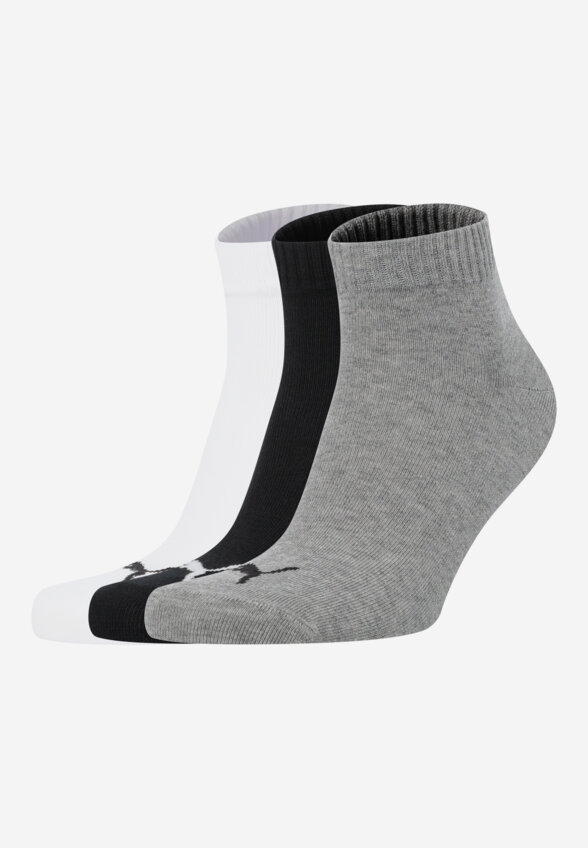 Носки PUMA Quarter, 3 пары, Мультицвет