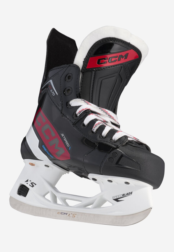 Коньки хоккейные детские CCM Jetspeed FT670 JR, Черный
