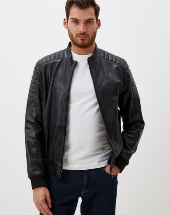 Куртка кожаная Urban Fashion for Men мужчинам