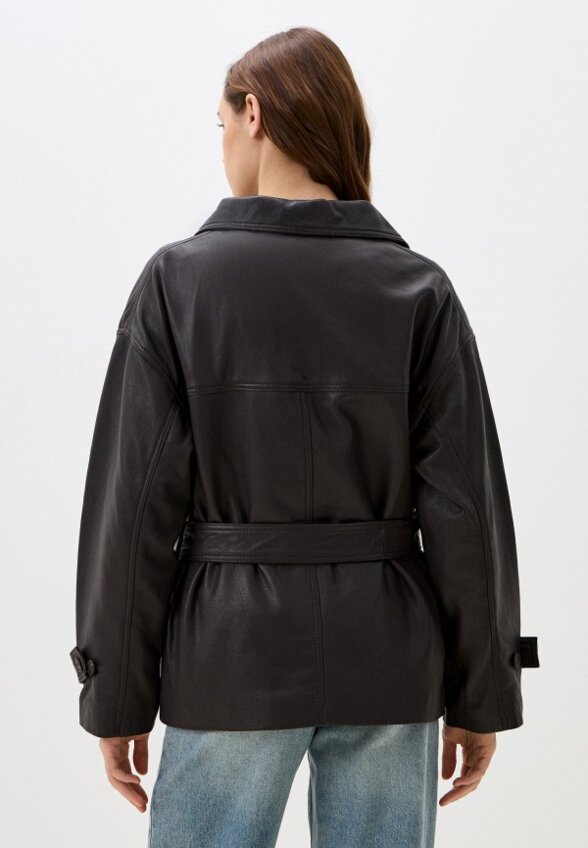 Куртка кожаная Снежная Королева