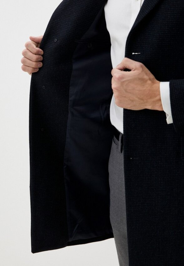 Пальто однобортное Al Franco