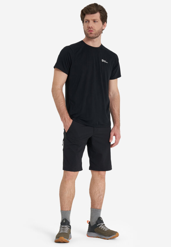 Шорты мужские Jack Wolfskin Glastal, Черный