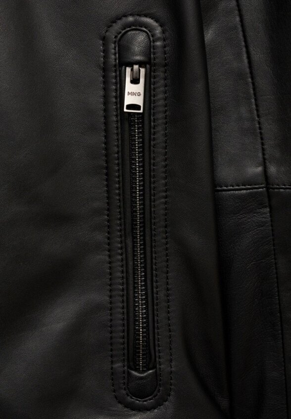 Куртка кожаная Mango Man