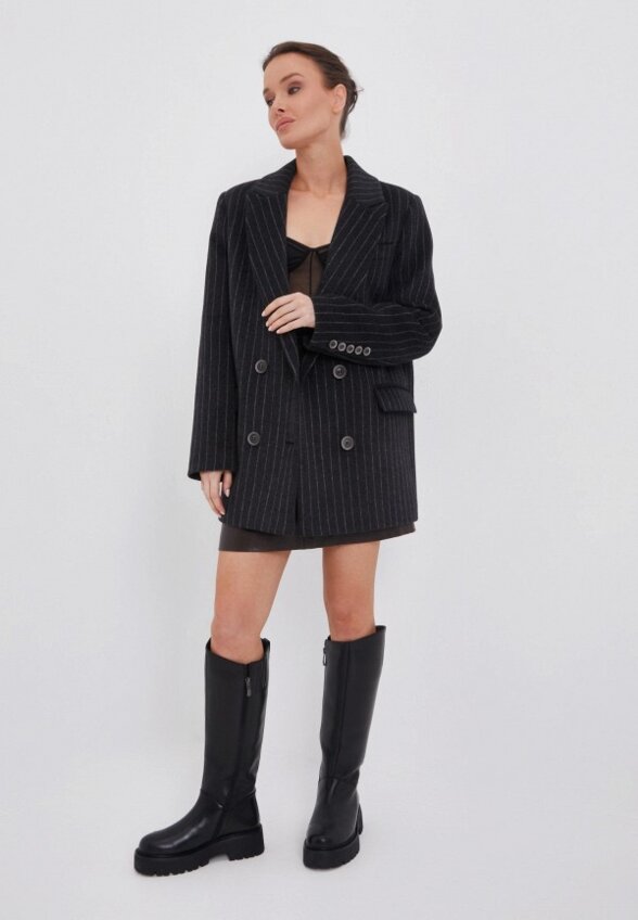 Пальто двубортное ReaLegenda