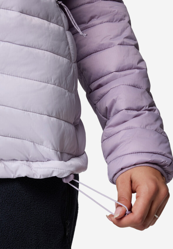 Ультралегкий пуховик женский Columbia Powder Pass Jacket, Розовый