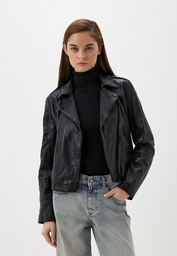 Куртка кожаная Снежная Королева