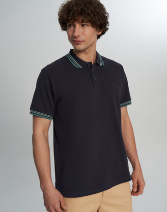 Поло мужское Sergio Tacchini Marco, Синий женщинам