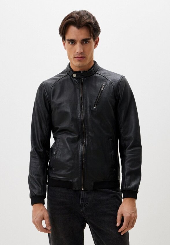 Куртка кожаная Urban Fashion for Men