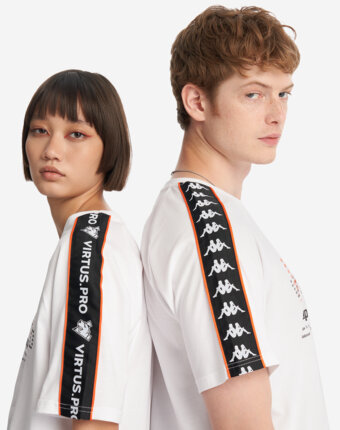 Футболка Kappa x Virtus.pro, Белый женщинам