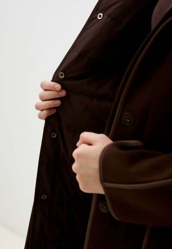 Пальто однобортное Lusio