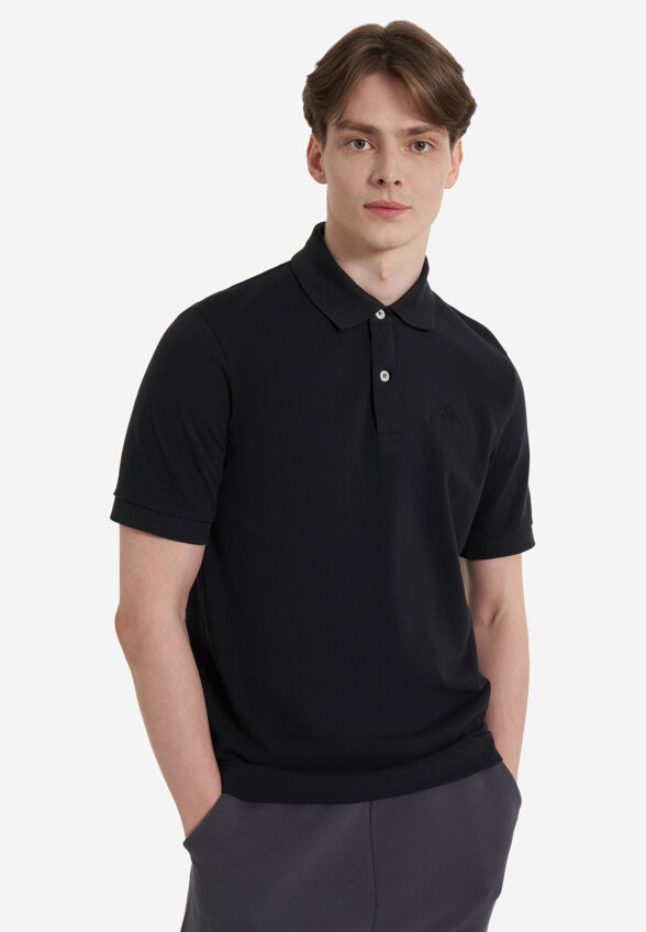 Поло мужское Kappa Polo d’Origini, Черный