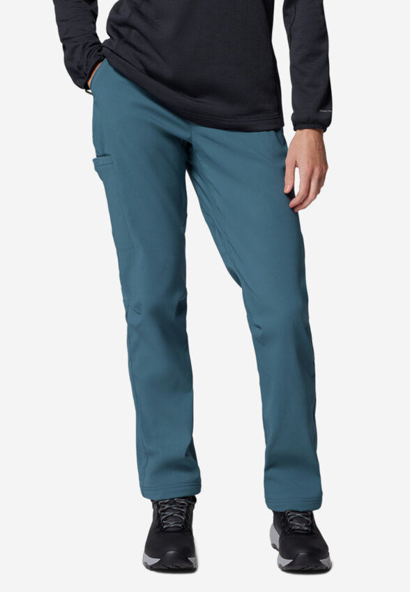 Брюки женские Columbia Back Beauty Warm Softshell Pant, Голубой