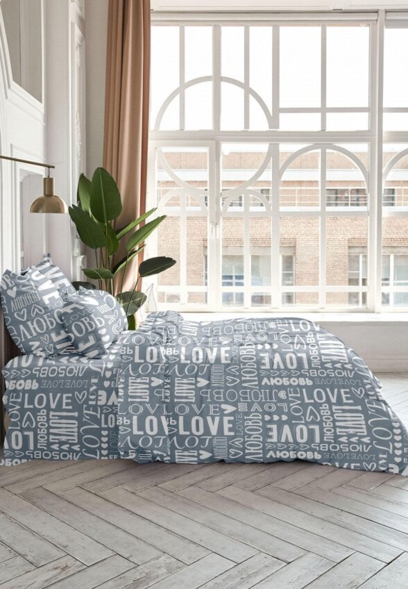 Постельное белье Евро Унисон