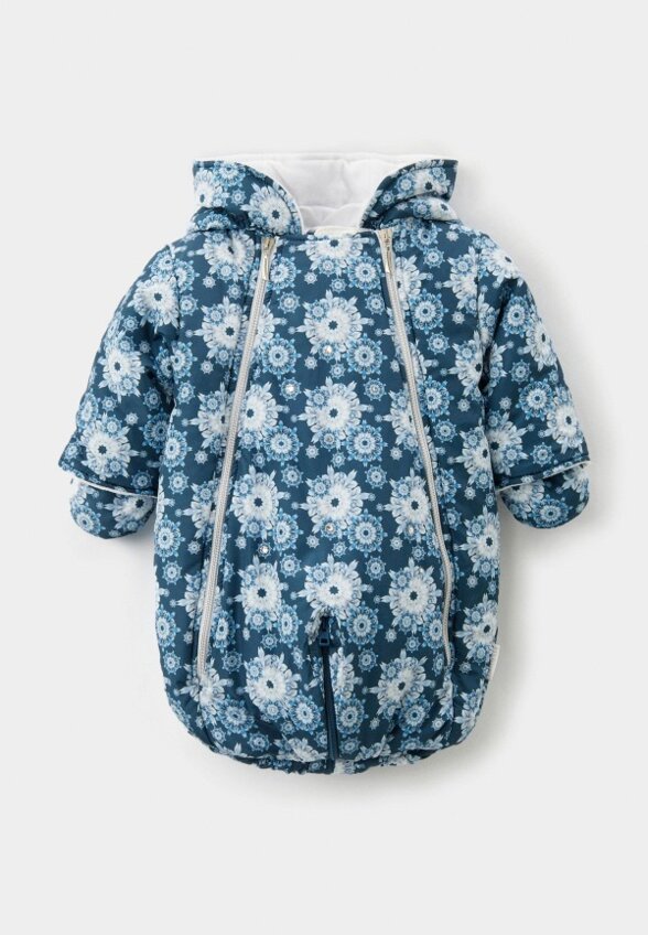 Комбинезон утепленный, варежки и пинетки Pilguni