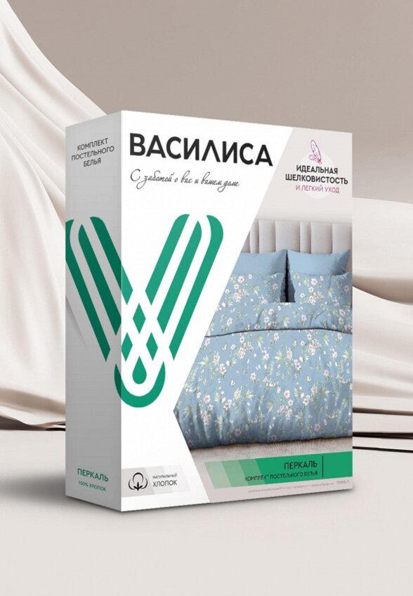 Постельное белье Евро Василиса