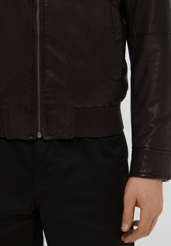 Куртка кожаная Blouson