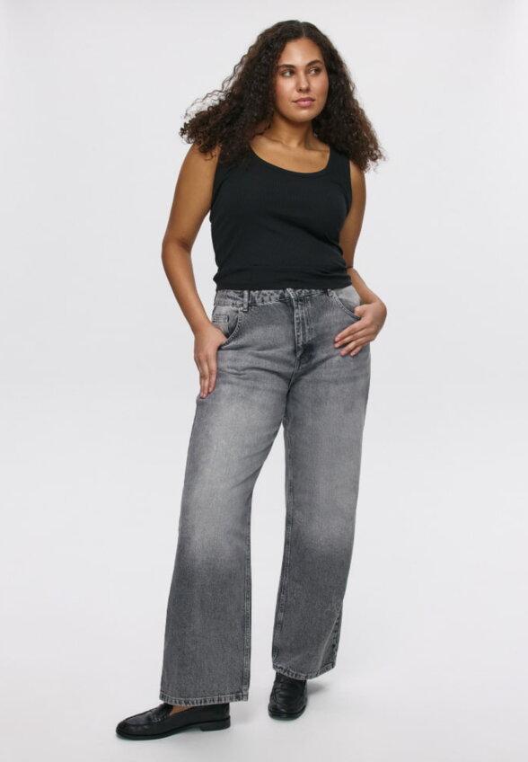 Джинсы 411 WIDE LEG из органического хлопка