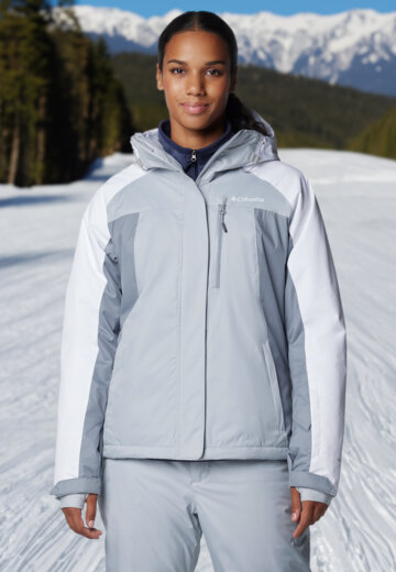 Куртка горнолыжная женская Columbia Snowy Summit, Серый