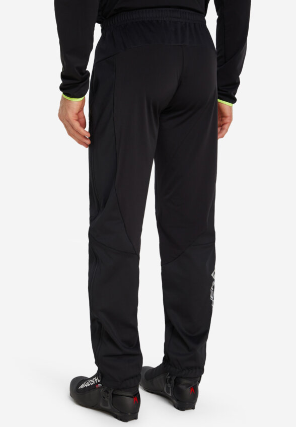 Брюки для беговых лыж мужские Fischer Softshell Light, Черный